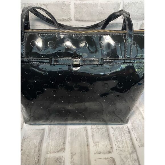 Kate Spade Sophie Camellia Street Baja tote bag purse patent leahter - Picture 10 of 14